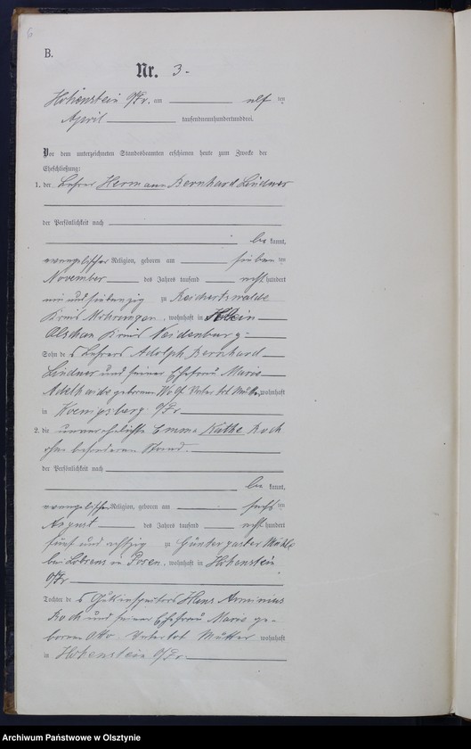 image.from.unit.number "Heiraths-Neben-Register Nr 1 - 14"