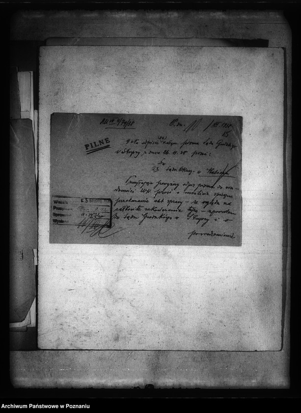 Obraz 19 z jednostki "/Sprawy związane z parcelacją majątku Kowalewo powiatu konińskiego"