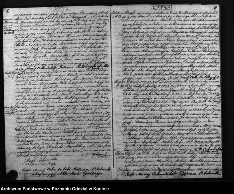 Obraz 8 z jednostki "Duplikat urodzonych, ślubów i zmarłych"