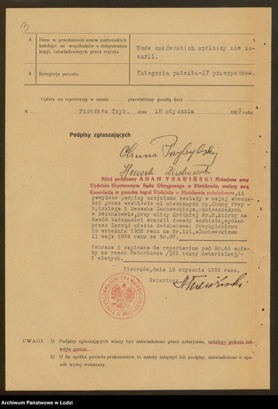 Obraz 5 z jednostki "Ch. Przybylski i S-ka – tkalnia zarobkowa w Bełchatowie"