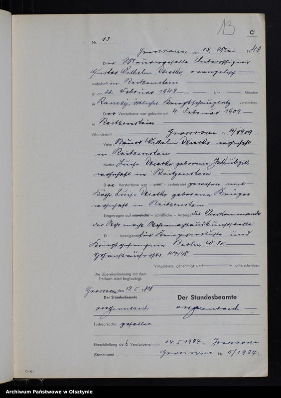 image.from.unit.number "Sterbebuch/Zweitbuch/Nr 1 - 33"