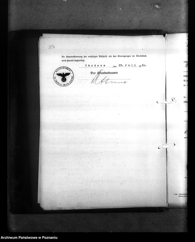 Obraz 19 z jednostki "Spisy miejscowych Niemców, którzy zginęli w 1939 roku. Kreis Leslau (Włocławek)"