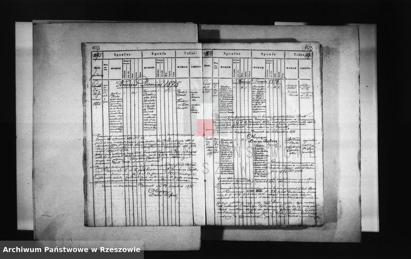 image.from.unit.number "Księga małżeństw, urodzeń i zgonów - Brzezówka: małżeństwa 1787 - 1876, urodzenia 1786 - 1839, zgony 1787 - 1866"