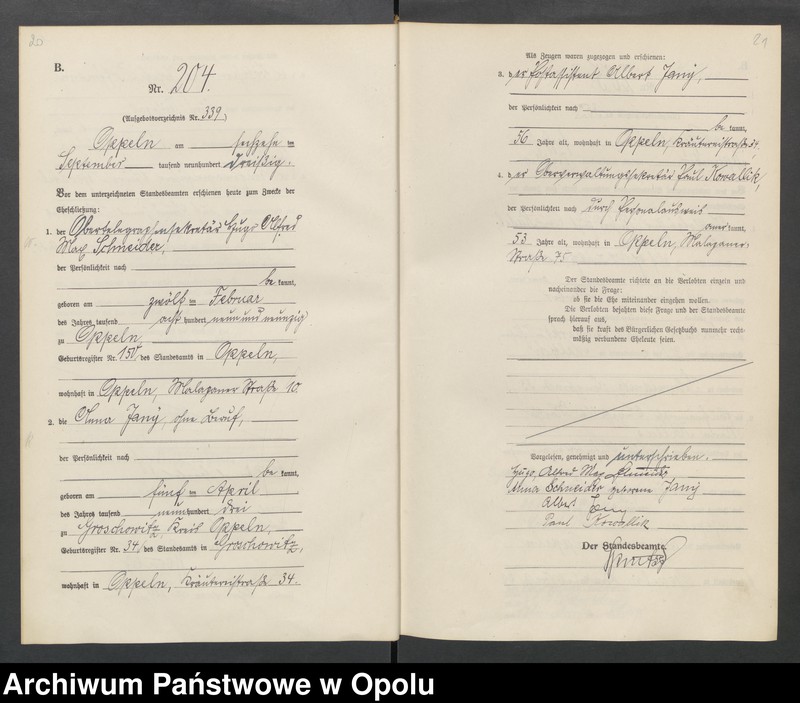 Obraz 13 z jednostki "[Rejestr Małżeństw] 1930 tom II Nr 195-294"