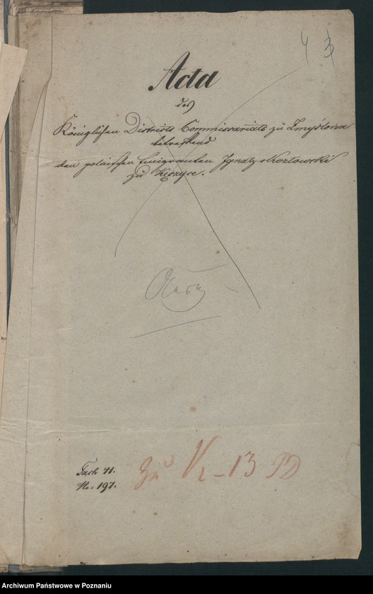 Obraz 8 z jednostki "A. betr. Ignaz von Kozłowski"