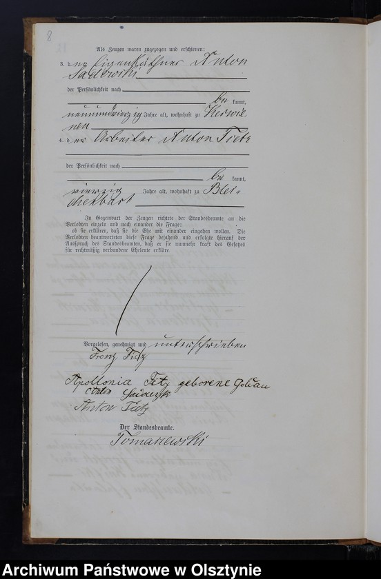 image.from.unit.number "Heiraths-Haupt-Register Nr 1 - 20"