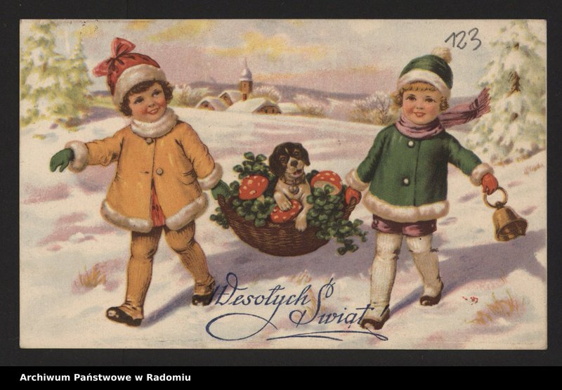 Obraz 8 z kolekcji "Boże Narodzenie i Nowy Rok w archiwaliach"