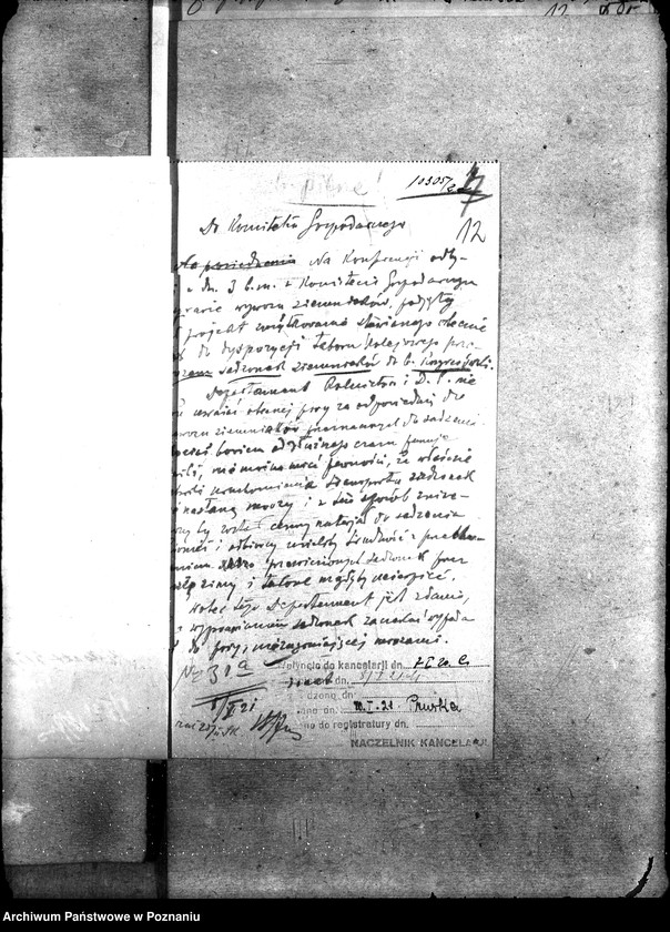 Obraz 16 z jednostki "Sprawy szczegółowo-administracyjne Ministerstwo Rolnictwa sprzedaż sadzonek"