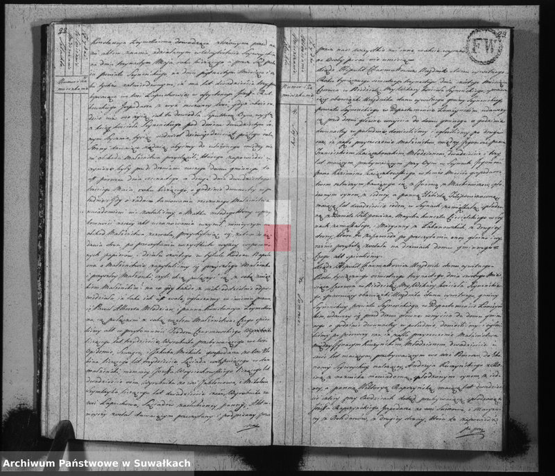 image.from.unit.number "Akta stanu cywilnego zaślubionych w gminie seyneńskiey od 1-go stycznia 1813 roku."