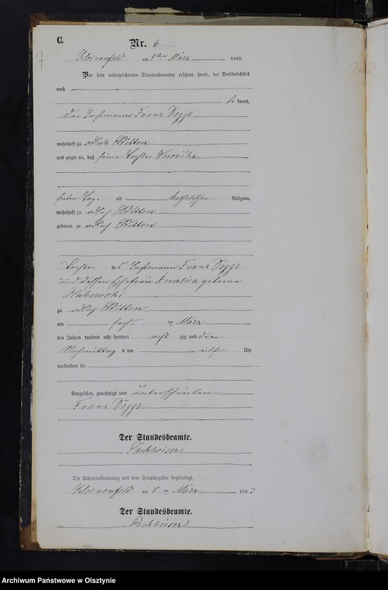 image.from.unit.number "Sterbe-Neben-Register Nr 1 - 25"