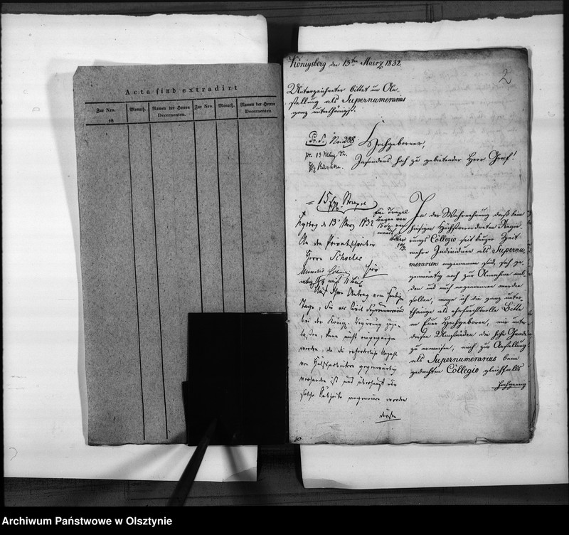 Obraz 5 z jednostki "Anstellung des Privatschreiber Schoeler [Friedrich Wilhelm]"