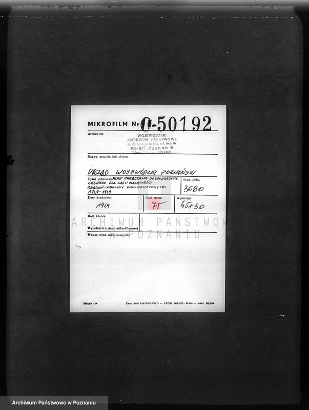 Obraz 2 z jednostki "Plan urządzenia gospodarstwa leśnego dla lasu majętności Zbąszyn-Perzyny powiat nowotomyski 1929-1939"