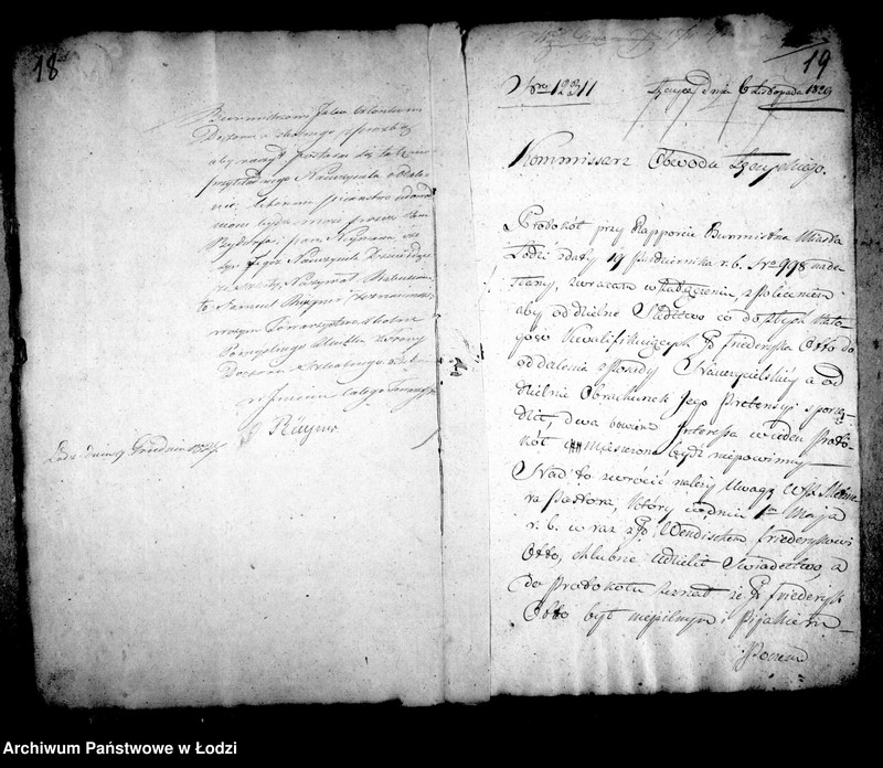 Obraz 20 z jednostki "Akta tyczące się nominacji nauczycieli i tychże zmiany"