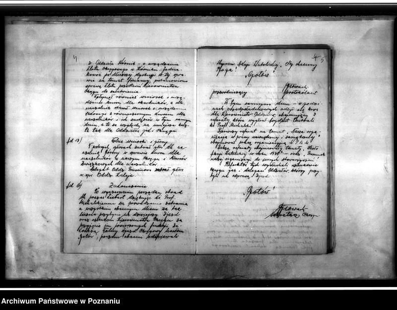 image.from.unit.number "Książka protokołów zebrań Stowarzyszenia w Środzie"