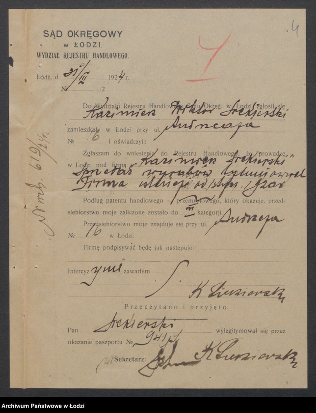 Obraz 6 z jednostki "Kazimierz Wiktor Siekierski- sprzedaż towarów tytoniowych"