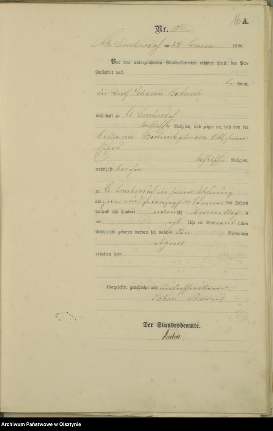 image.from.unit.number "Geburts-Haupt-Register Nr 1 - 127"