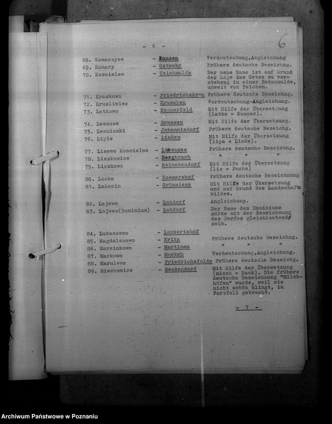 Obraz 10 z jednostki "Ortsnamenänderung Kreis Hohensalza - Inowrocław"