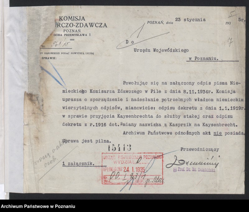 Obraz 11 z jednostki "Różne sprawy."