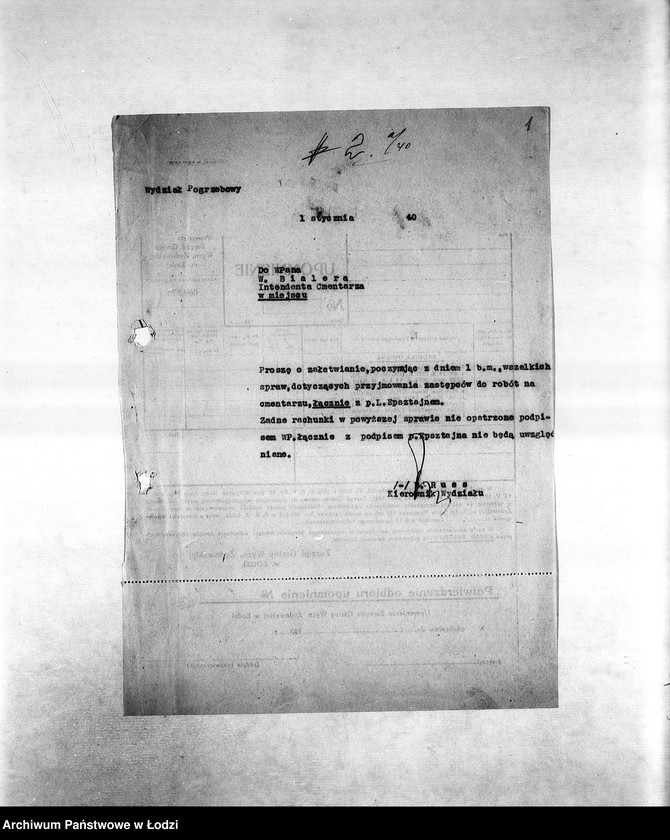 Obraz 4 z jednostki "Cmentarz [Koszty pogrzebów, adresy zmarłych]"