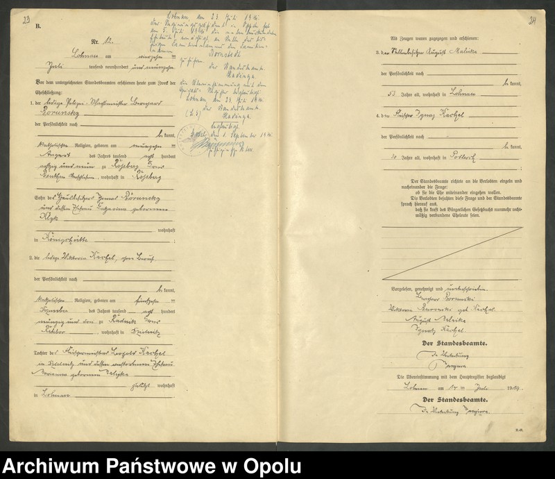 image.from.unit.number "Księga małżeństw Rok 1919-1920"