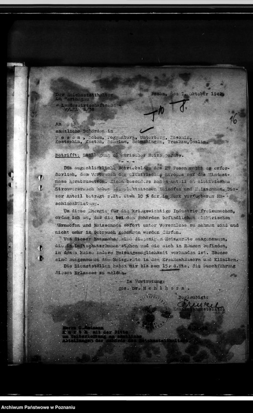 Obraz 18 z jednostki "Rundschreiben des Reichsstatthalters"