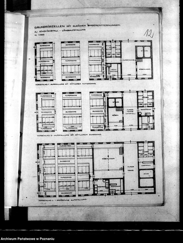 Obraz 16 z jednostki "Grundlagen zur Schaffung einheitlicher Gebäudeteile im ländlichen Bauwesen"