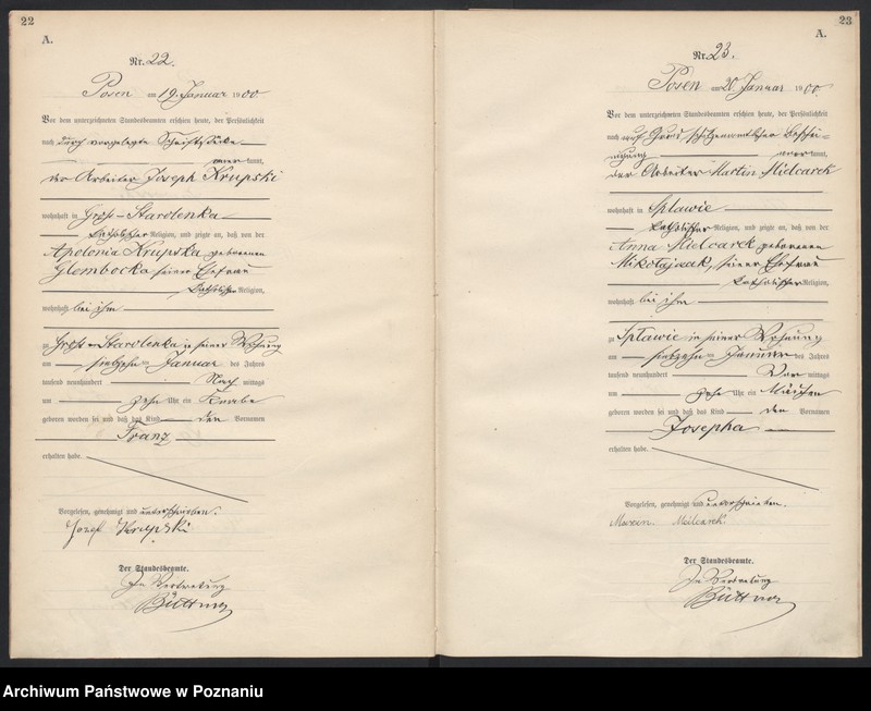 Obraz 14 z jednostki "Księga miejscowa urodzeń"