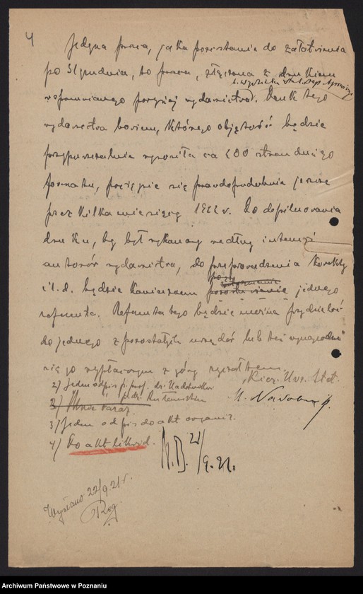 Obraz 6 z jednostki "[Likwidacja Ministerstwa byłej Dzielnicy Pruskiej]"