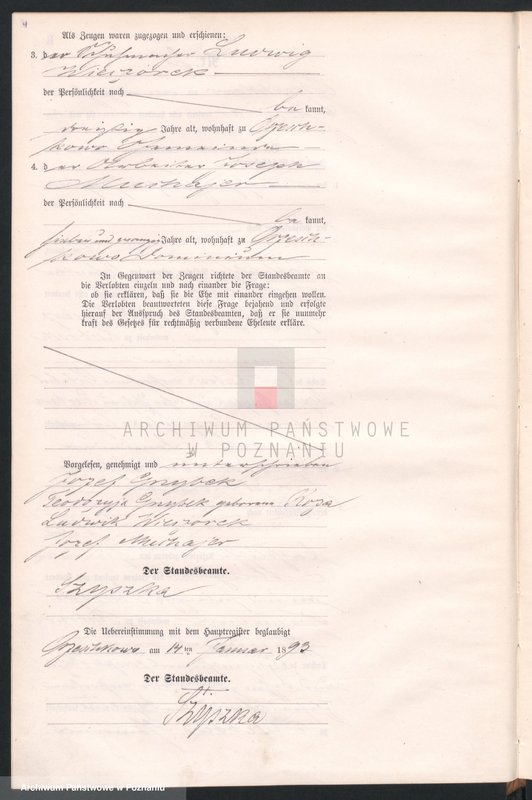 Obraz 7 z jednostki "Księga małżeństw"