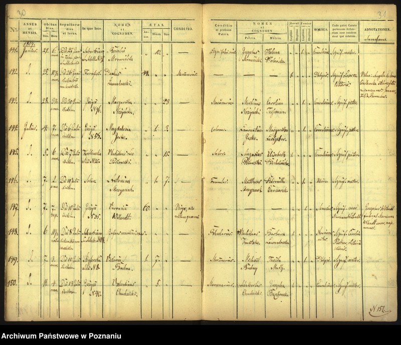 Obraz 18 z jednostki "Księga zgonów"