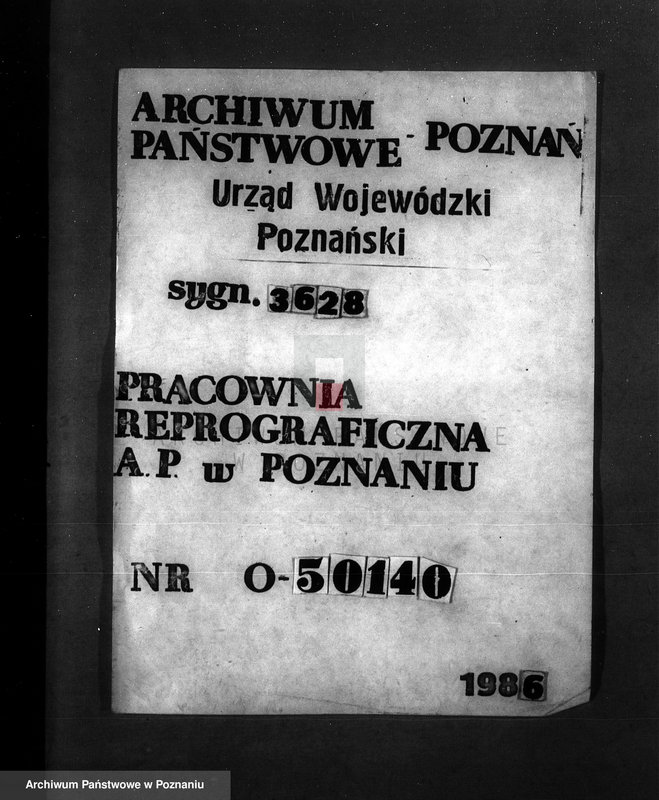 Obraz 1 z jednostki "Spis właścicieli lasów do 30 ha powiat nowotomyski"