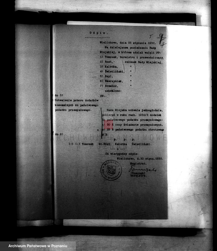 Obraz 9 z jednostki "Budżety i sprawy rachunkowe miasta Wielichowa"