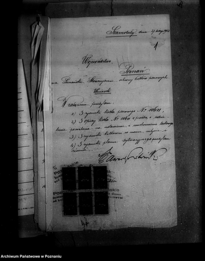 Obraz 5 z jednostki "Młyn parowy E. Litwińskiego w Szamotułach nr woj. kotła 162"