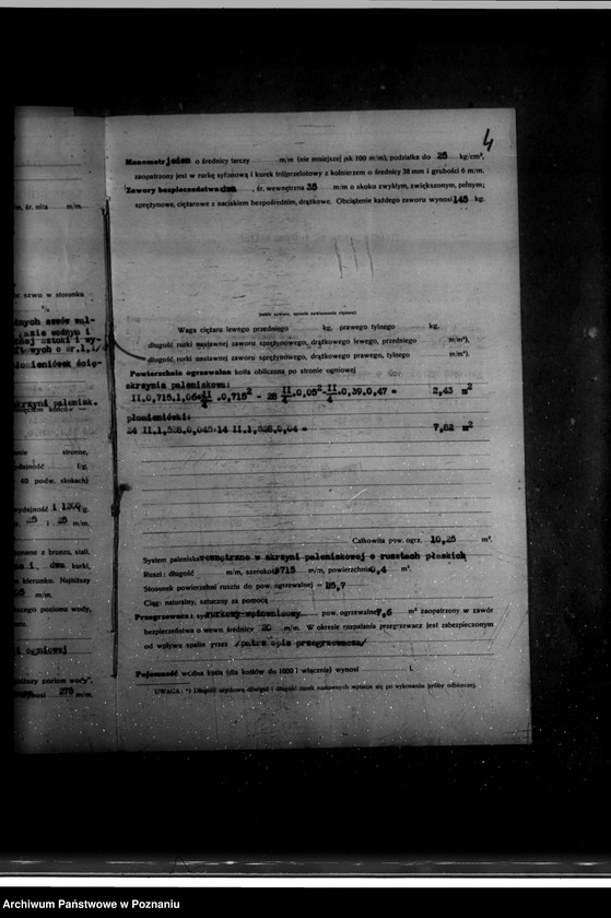 Obraz 8 z jednostki "Gorzelnia rolnicza St. Szyftera we wsi Gutowo Wielkie powiat wrzesiński nr woj. kotła 6387"