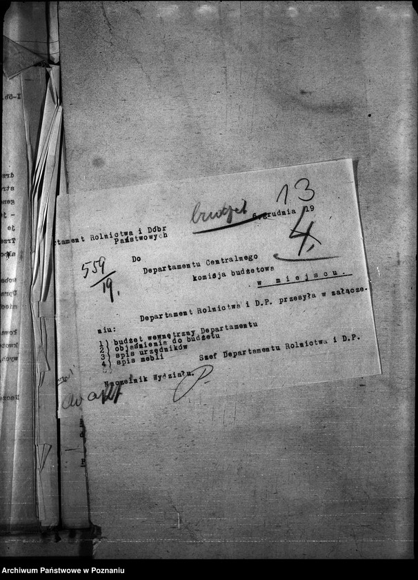 Obraz 17 z jednostki "Budżet wewnętrzny departamentu"