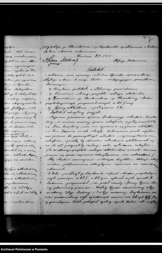 Obraz 11 z jednostki "Książka protokołów zebrań związku"