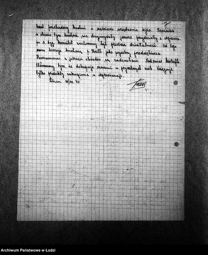 Obraz 10 z jednostki "[Kuchnia przy ul. Franciszkańskiej 80. Działalność kuchni, personel, konsumenci, kontrole]"