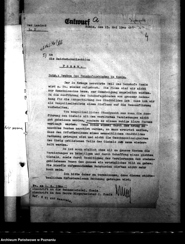 Obraz 8 z jednostki "Neubau der zerstöten Gebäude - Konin, Gnesen, Janowitz"