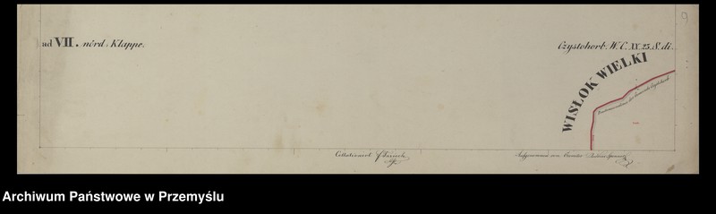 image.from.unit.number "Dorf Czystohorb in Galizien Sanoker Kreis"