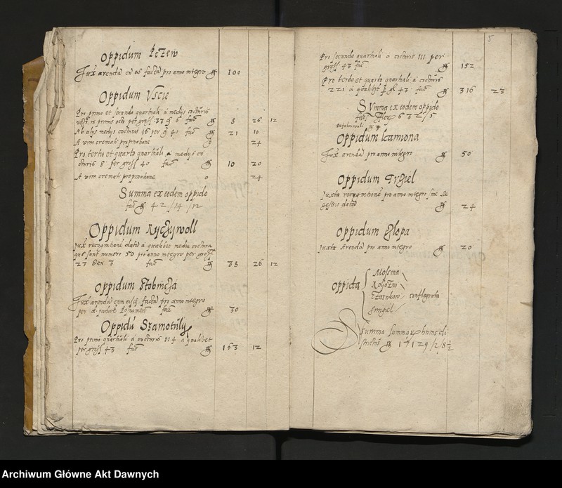 image.from.unit.number "Regestrum contributionum de diversis palatinatibus Maioris Poloniae."