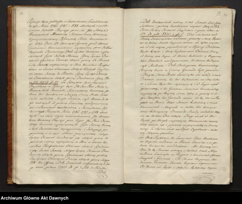 image.from.unit.number ""Skorowidz Nomenklatur w tey Księdze zawartych" (k. 1 - 2). "Lustracya Starostw Dzierżaw i Wszelkich Królewszczyzn Ziemi Kamienieckiey w Woiewodztwie Podolskim (...) 1789 (...).""