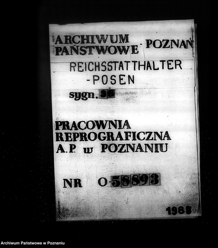Obraz 1 z jednostki "Einführung der Antigue - Schrift, Dienstzeitregelung, Fernsprecher, Geschäftsverteilungsplan, Luftschutzwache"