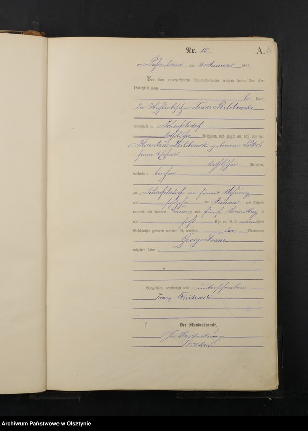 image.from.unit.number "Geburts-Haupt-Register Nr 1 - 264"