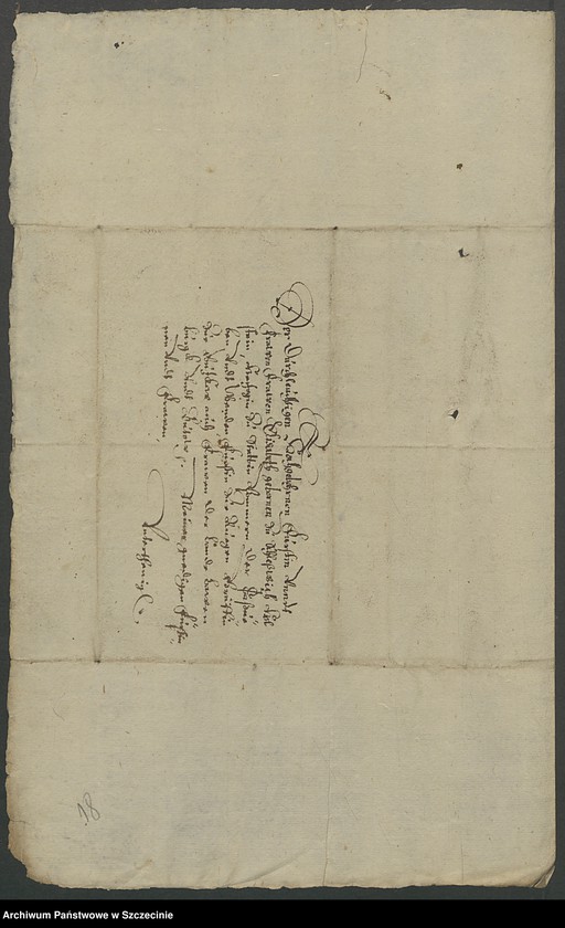 image.from.unit.number "Christoph Ploetze, Mellinscher Jägermeister, wegen des Angefälls auf Lebene und Loitzen-Haus in Stettin."