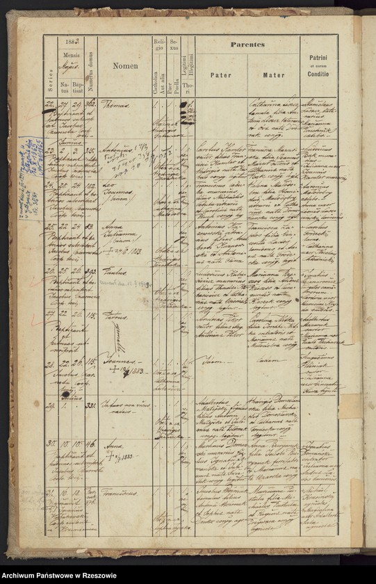 image.from.unit.number "Księga urodzeń Głogów"