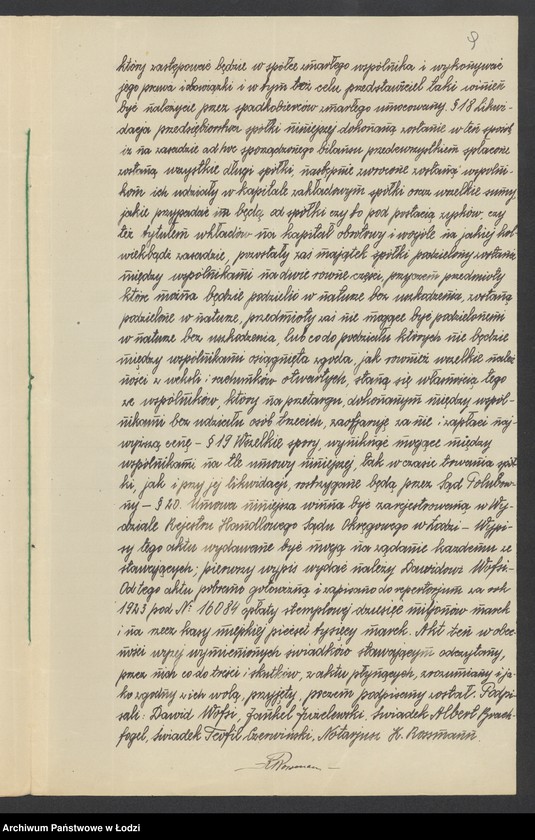 Obraz 11 z jednostki "Dawid Wolski i S-ka – fabryka wyrobów pończoszniczych, rękawicznych i trykotowych"