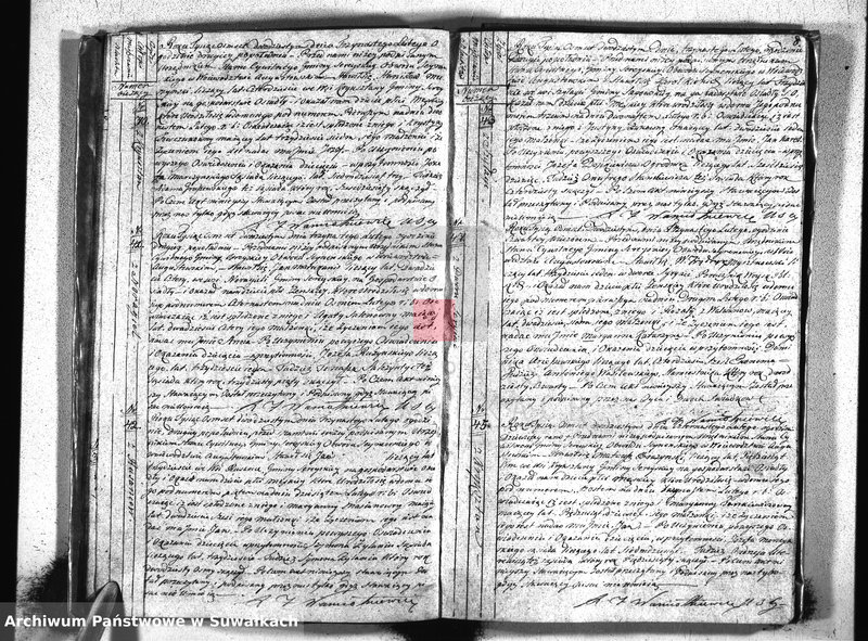 Obraz 10 z jednostki "Akta urodzonych urzędnika stanu cywilnego gminy i parafij sereyskiey od dnia 1-go stycznia 1820 do ostatniego miesiąca grudnia r.b. Urodzonych w Serejach"