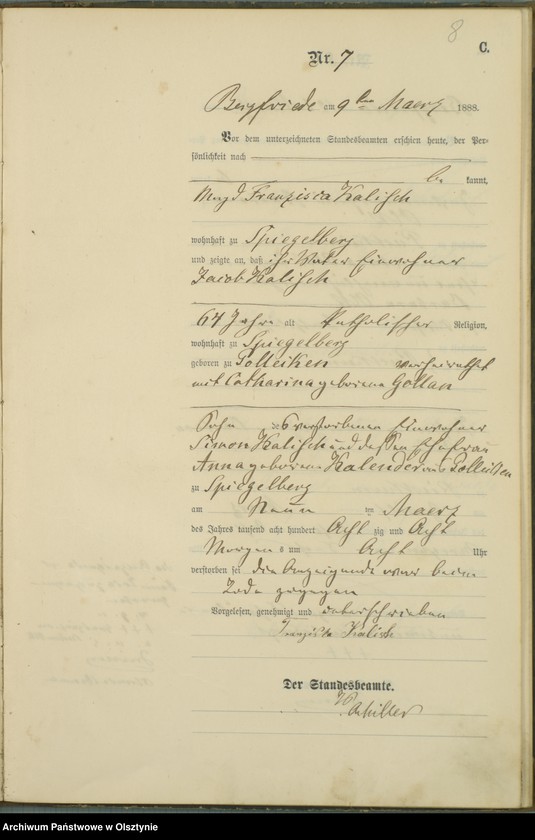 image.from.unit.number "Sterbe-Haupt-Register Nr 1 - 46"