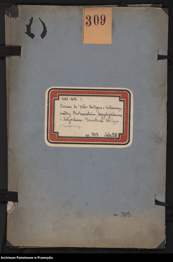 image.from.unit.number "Proces do dóbr Hordynia i Siekierczyce między Borkowskimi, Kopystyńskimi, Lityńskimi. Inwentarze Hordyni i Siekierzyc"