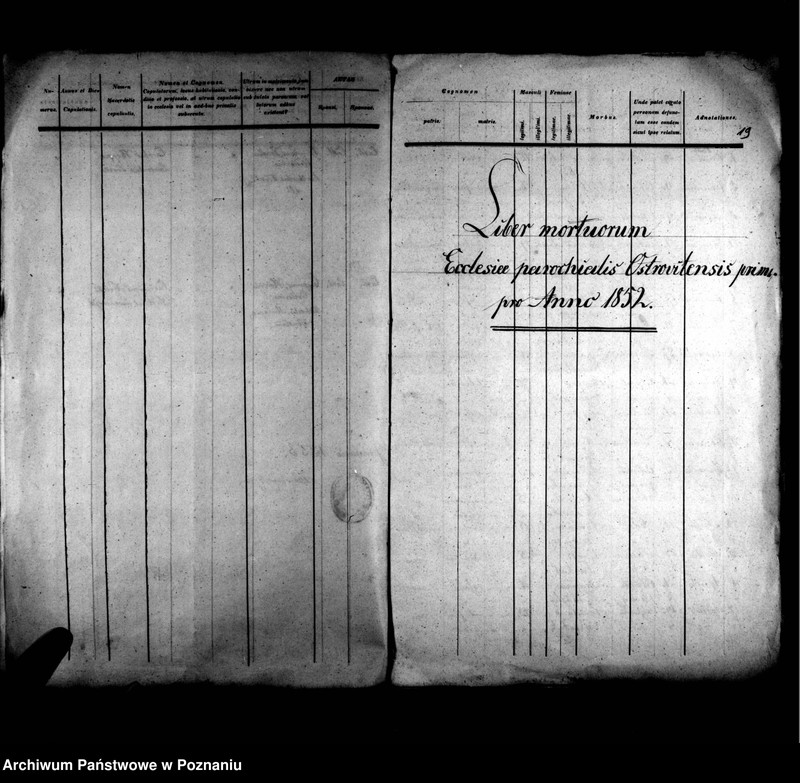 image.from.unit.number "Liber baptisatorum, copulatorum, mortuorum"